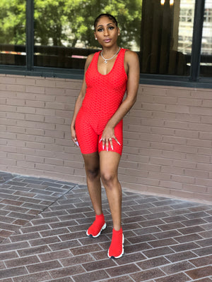Poppin’ Jumpsuit (Red)